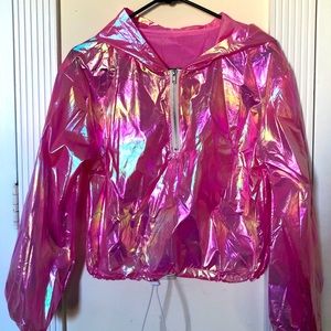 Florescent Pink WindBreaker